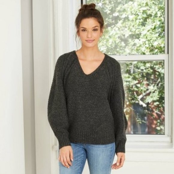 Universal Thread Sweaters - Universal Thread Pullover Sweater Gray Size XS